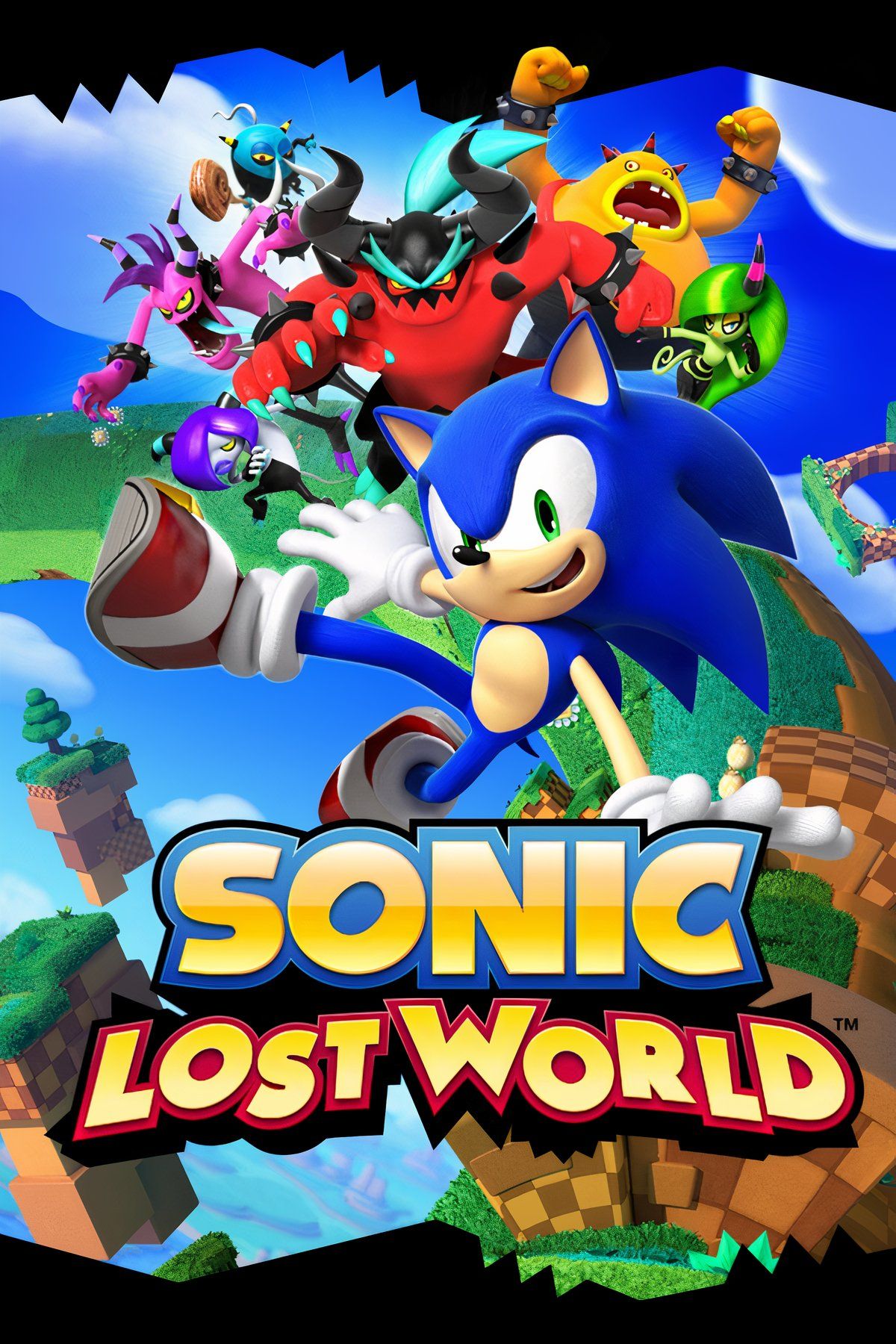 Sonic Lost World Tag Page Cover Art