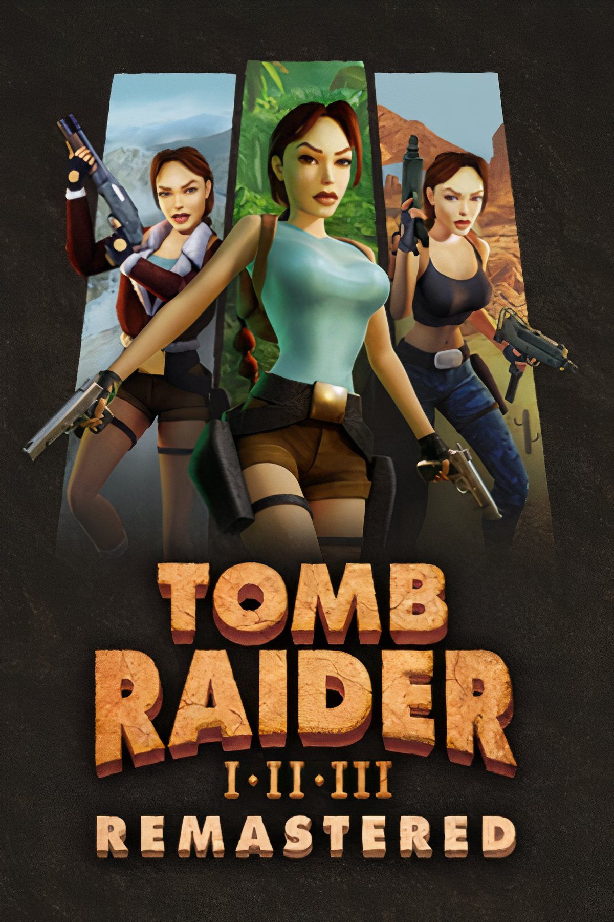 Tomb Raider 1-3 Remastered Starring Lara Croft Tag Page Cover Art