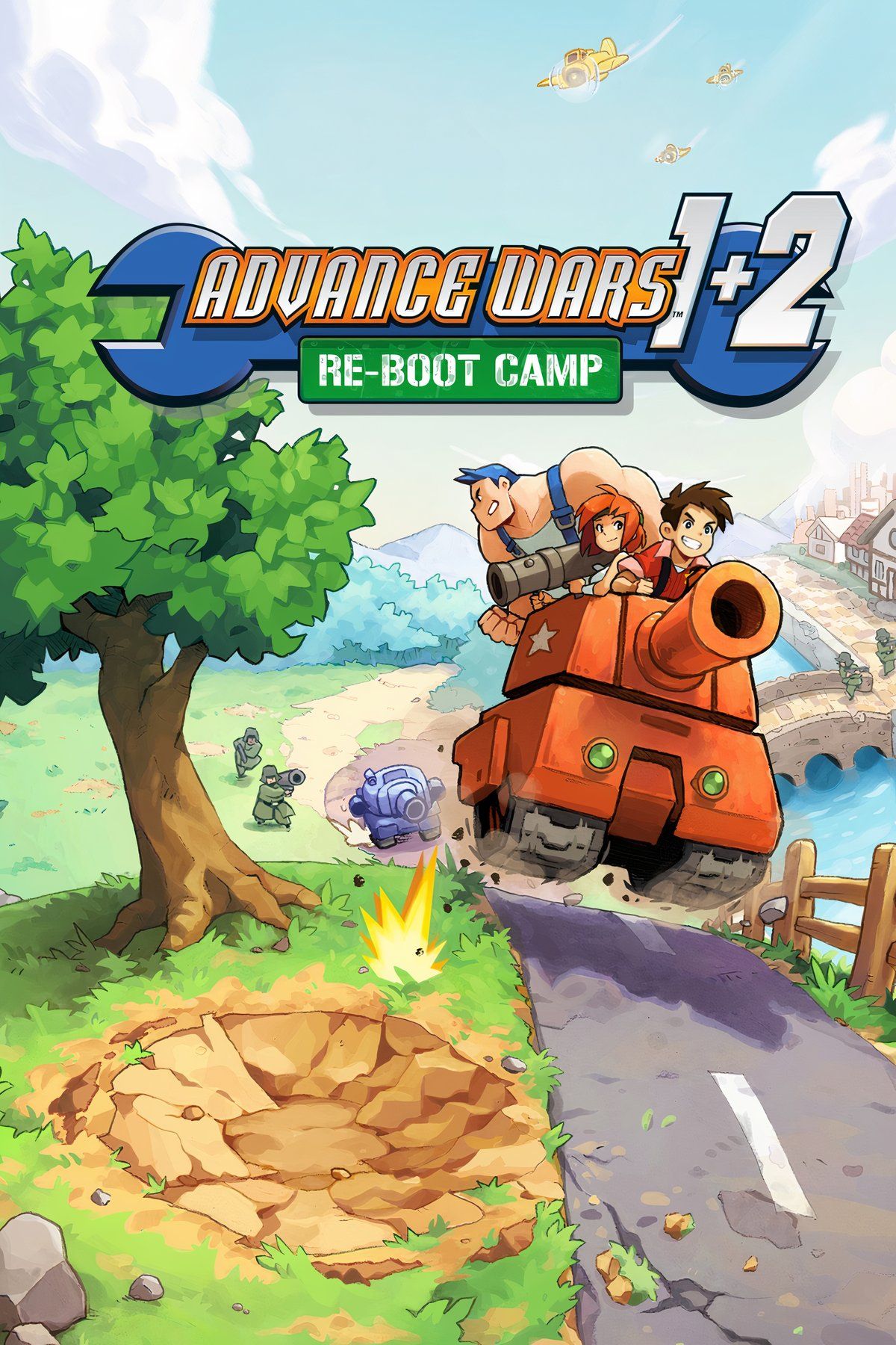 ADVANCE WARS 1 2 REBOOT CAMP Tag Page Cover Art