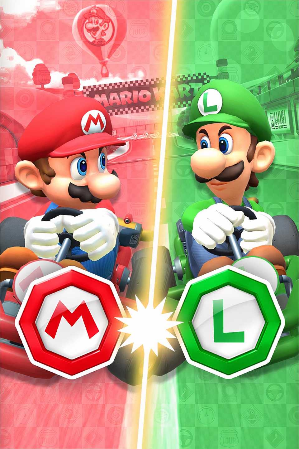 Mario Kart Tour Tag Page Cover Art