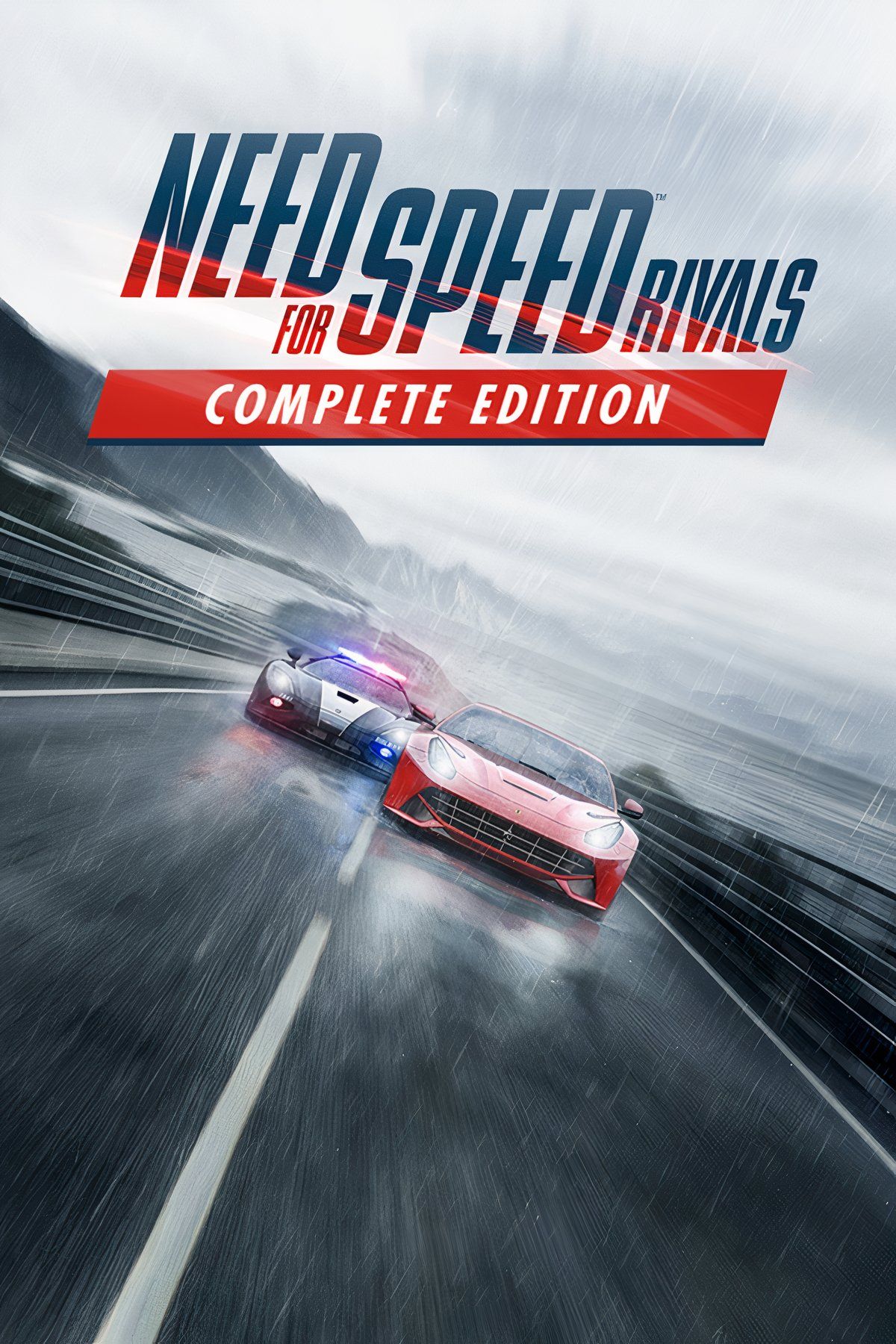 Carros de Need for Speed Rivals em perseguição.