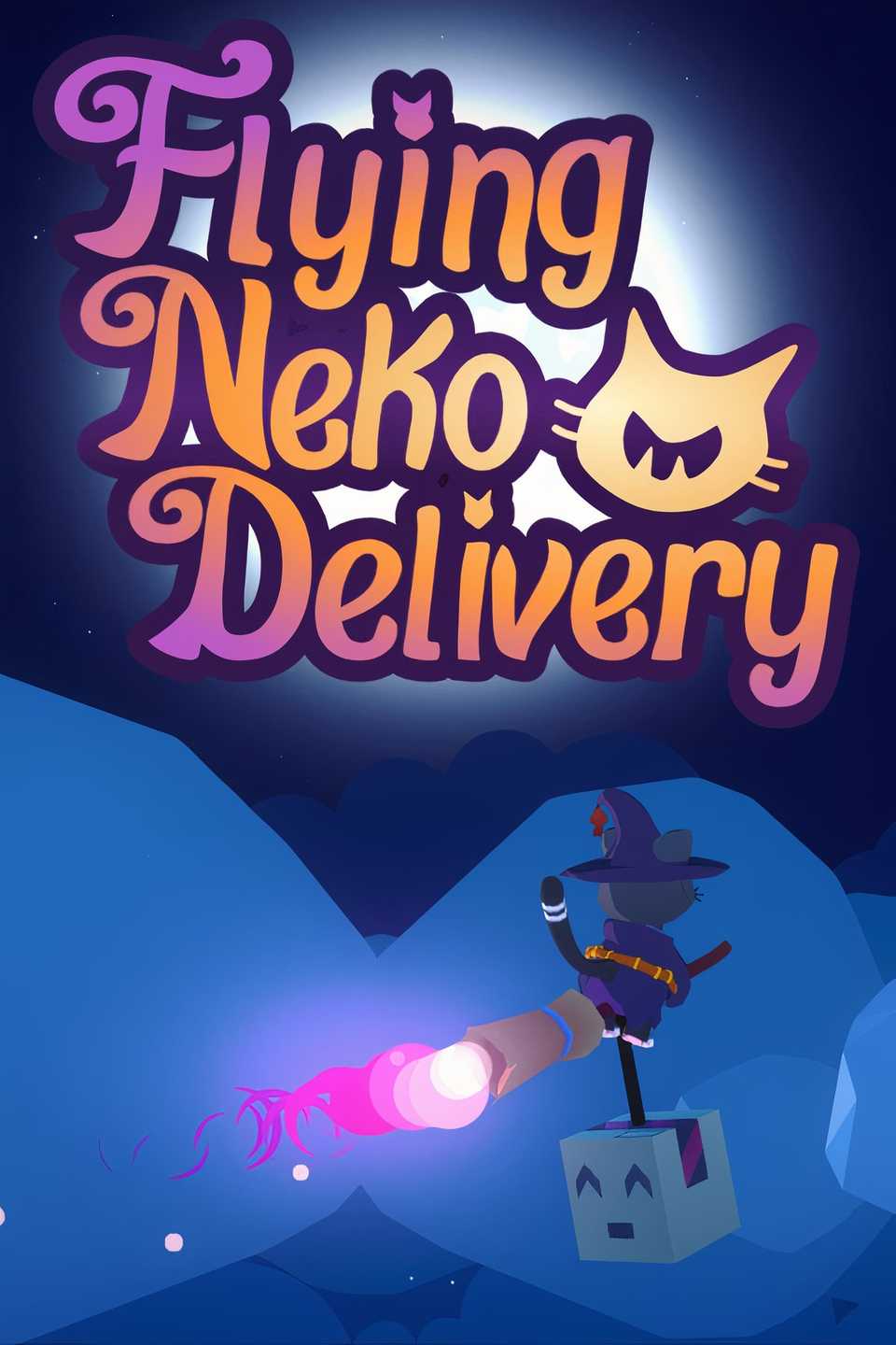 Flying Neko Delivery Tag Page Cover Art