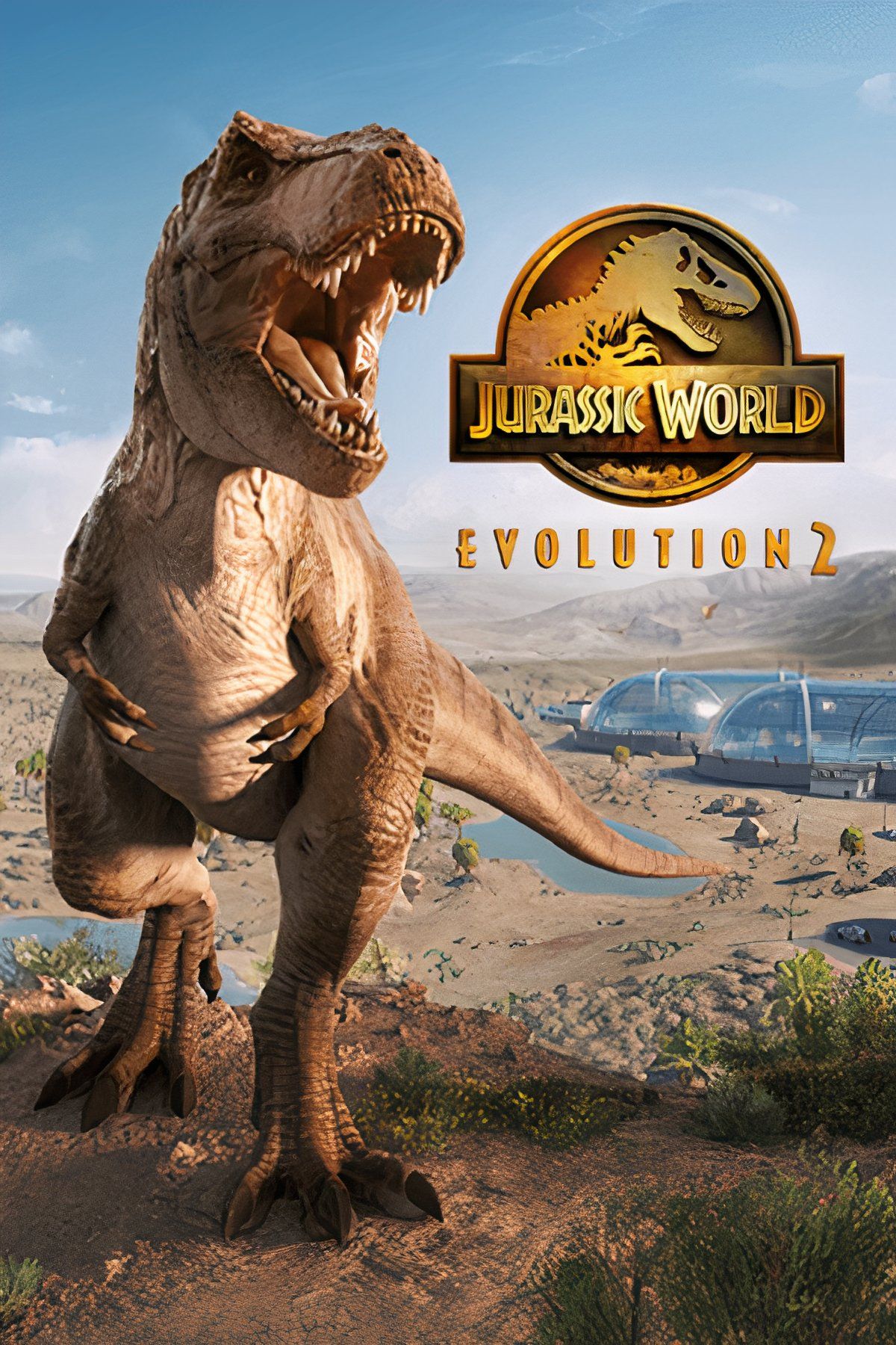 Jurassic World Evolution 2 Tag Page Cover Art