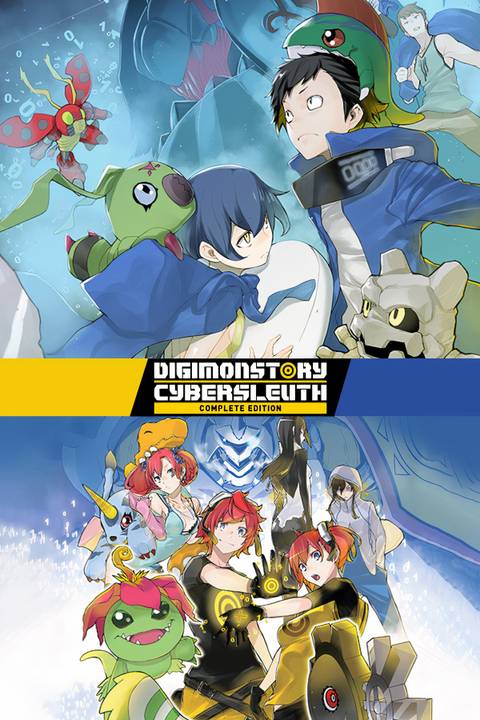 Digimon Story Cyber Sleuth: Complete Edition Tag Page Cover Art