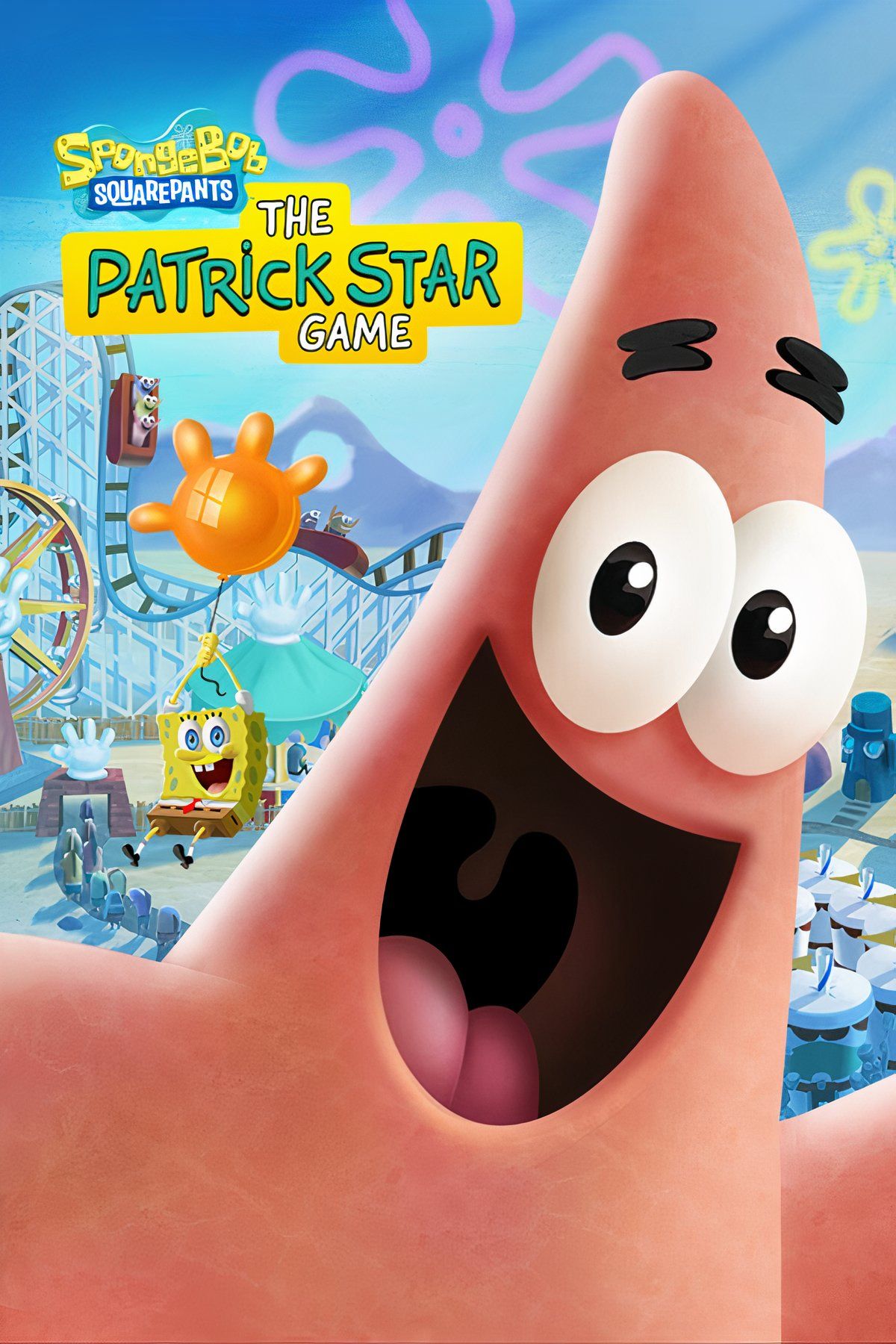 SpongeBob SquarePants: The Patrick Star Game Tag Page Cover  Art