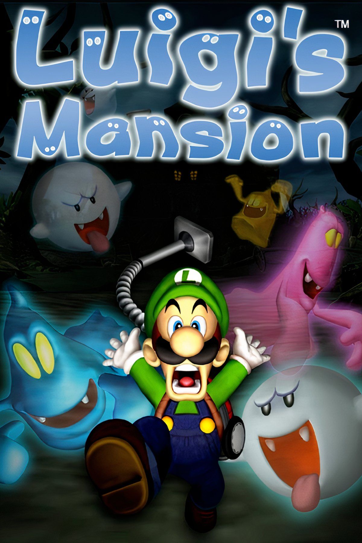 Luigi's Mansion Tag Page Cover Art