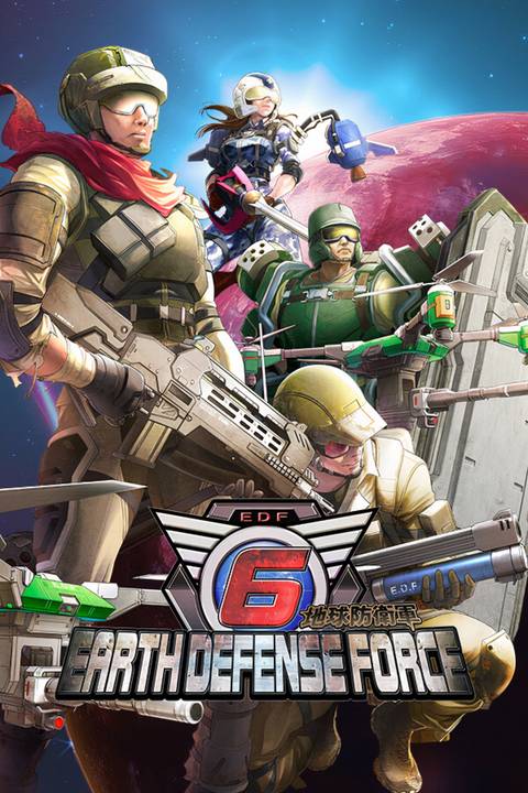 Earth Defense Force 6 Tag Page Cover Art