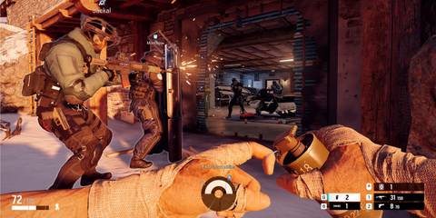 Tom Clancy's Rainbow Six Siege - Steam Screenshot (Throwing A Grenade)