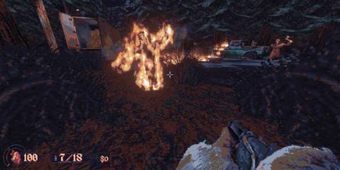 CULTIC - Steam Screenshot (A Burning Enemy)