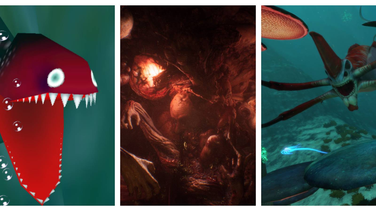 Super Mario 64 Unagi Still Wakes the Deep Subnautica Leviathan