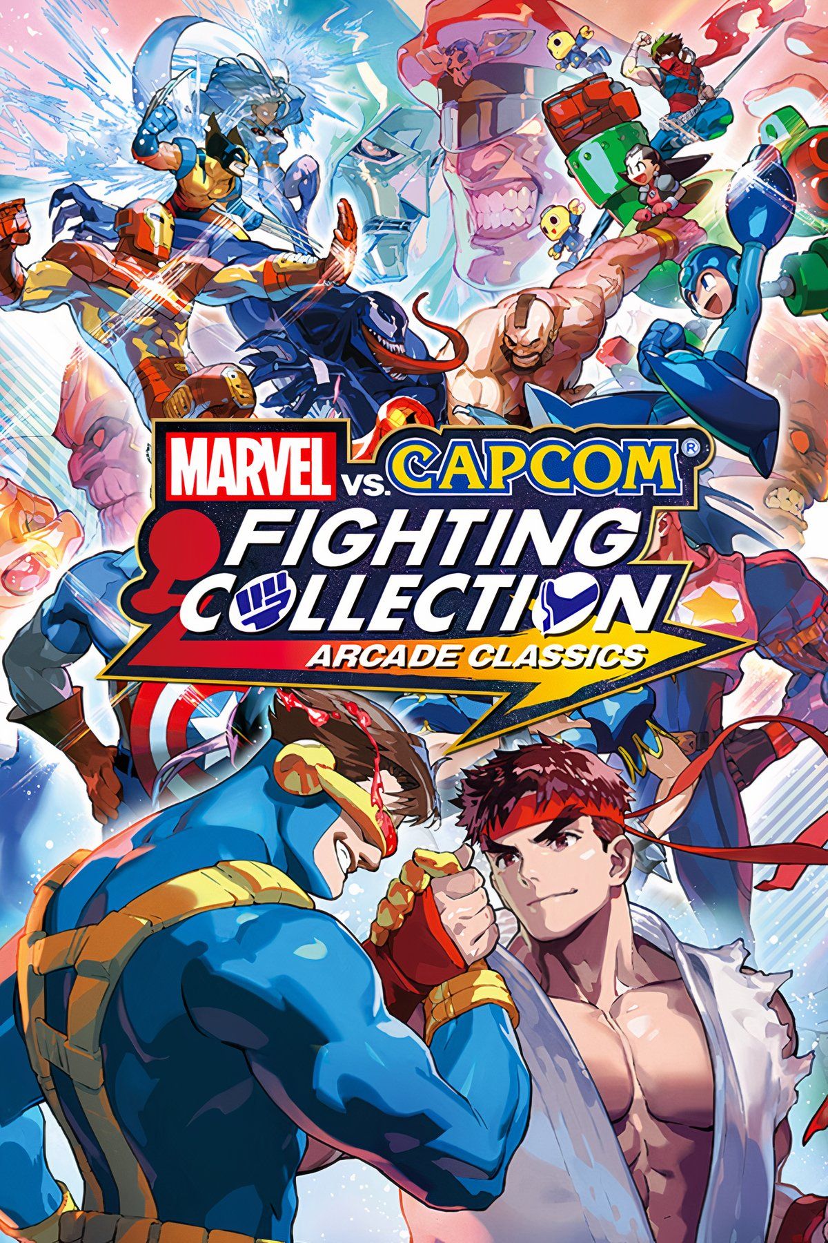 Marvel Vs. Capcom Fighting Collection: Arcade Classics Tag Page Cover Art