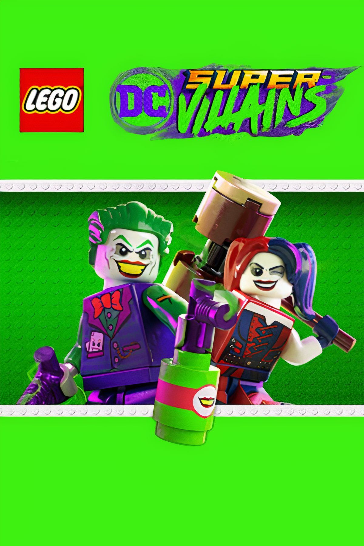 LEGO DC Super-Villains Tag Page Cover Art