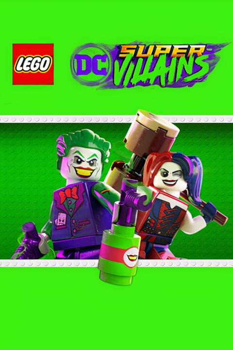 LEGO DC Super-Villains Tag Page Cover Art