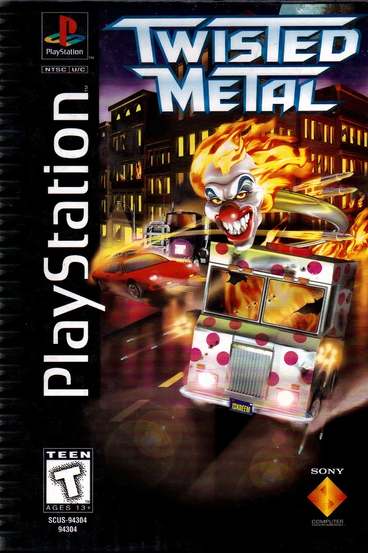 Twisted Metal Tag Page Cover Art