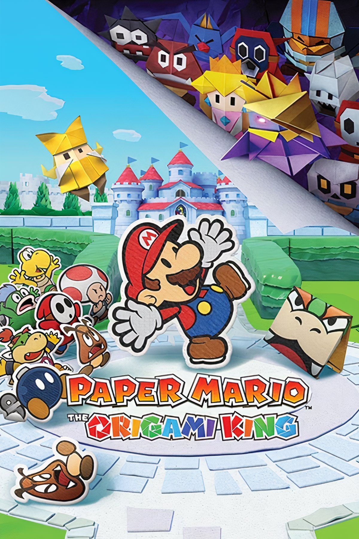 Paper Mario: The Origami King Tag Page Cover Art