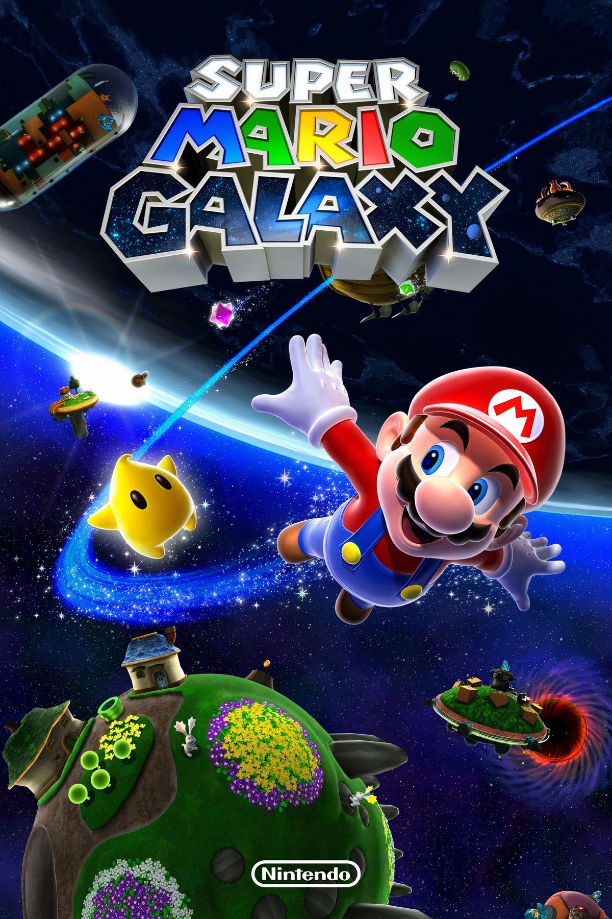 Super Mario Galaxy Tag Page Cover Art