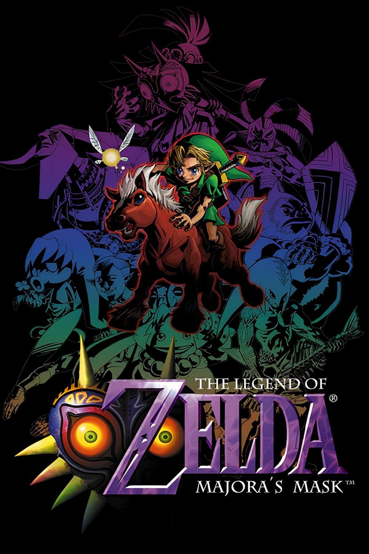 The Legend of Zelda: Majora's Mask Tag Page Cover Art