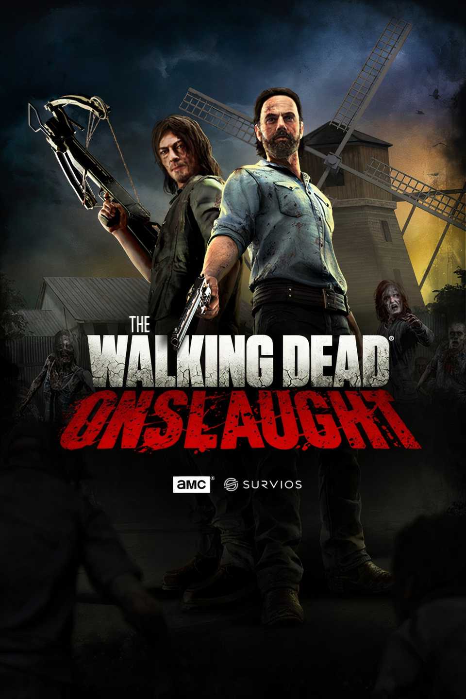 The Walking Dead: Onslaught Tag Page Cover Art