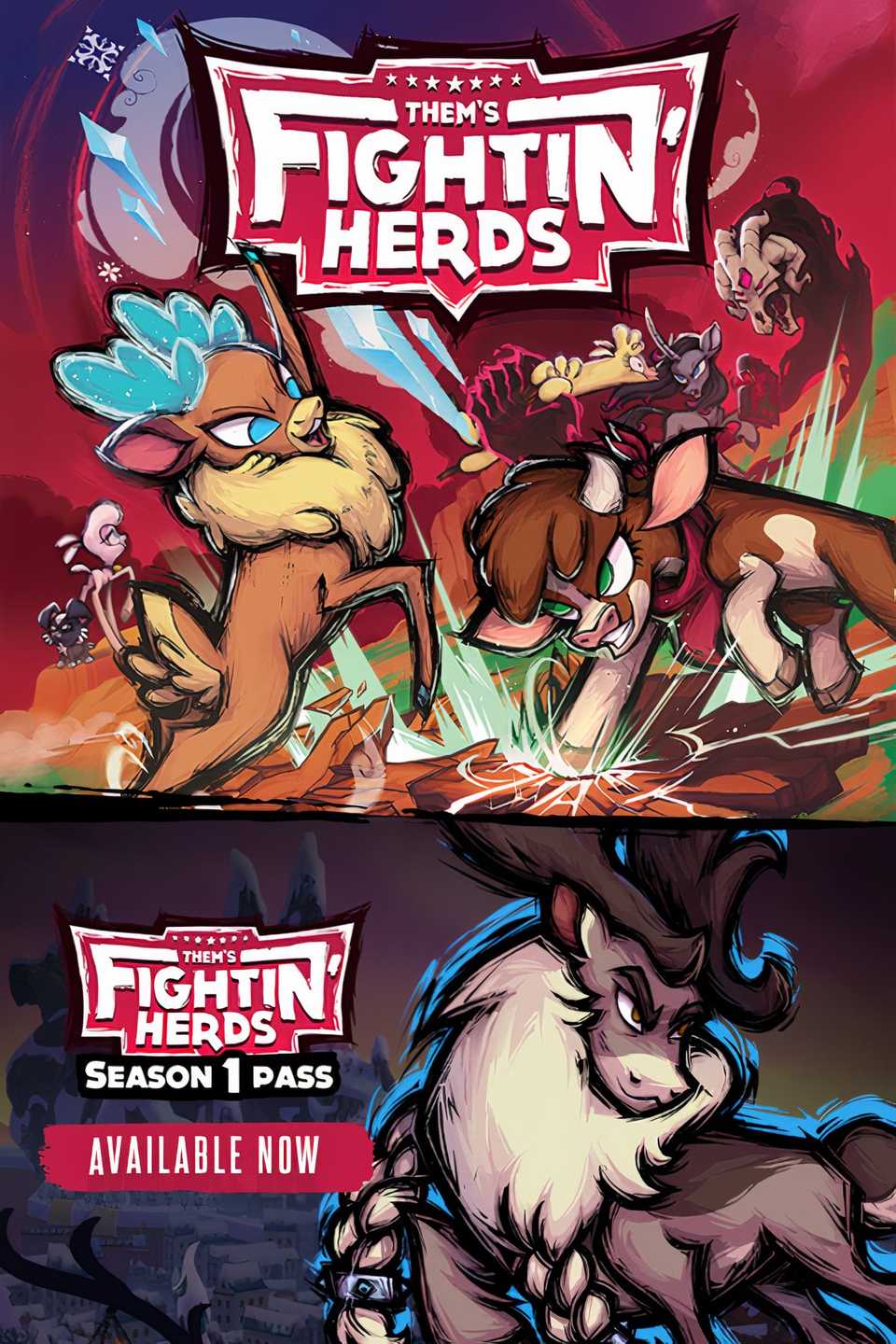 Them's Fightin' Herds Tag Page Cover Art