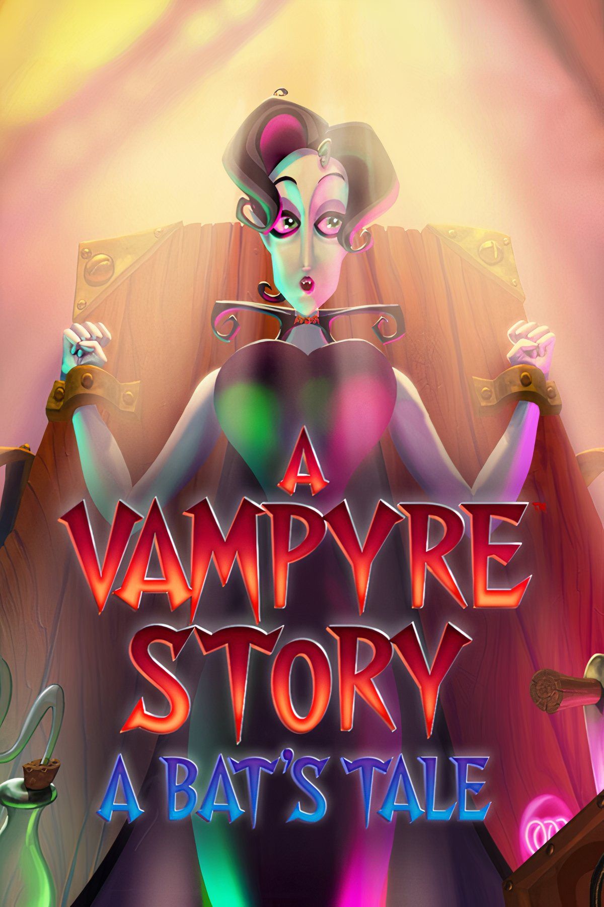 A Vampyre Story: A Bat's Tale Tag Page Cover Art