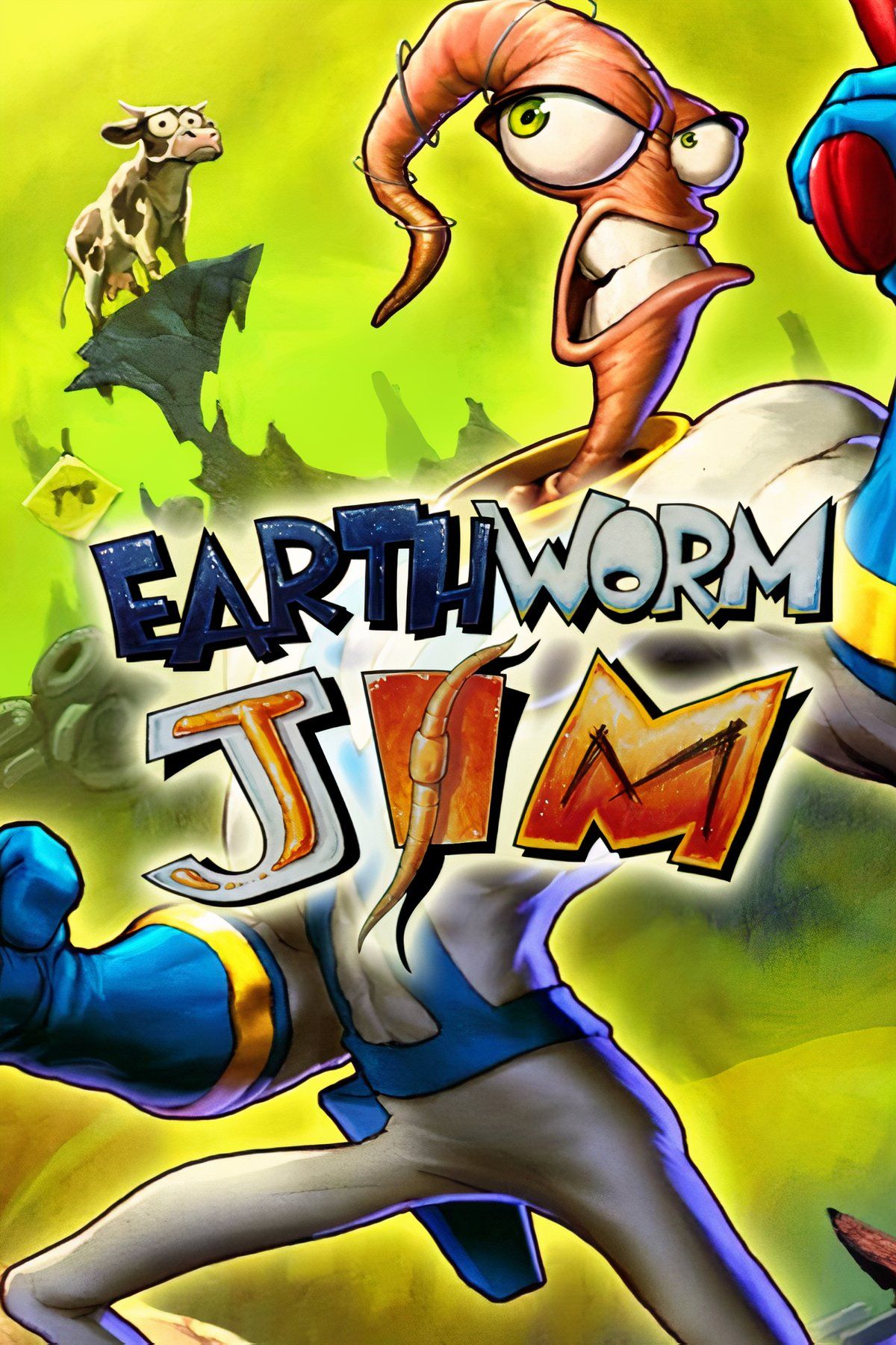 Earthworm Jim Tag Page Cover Art