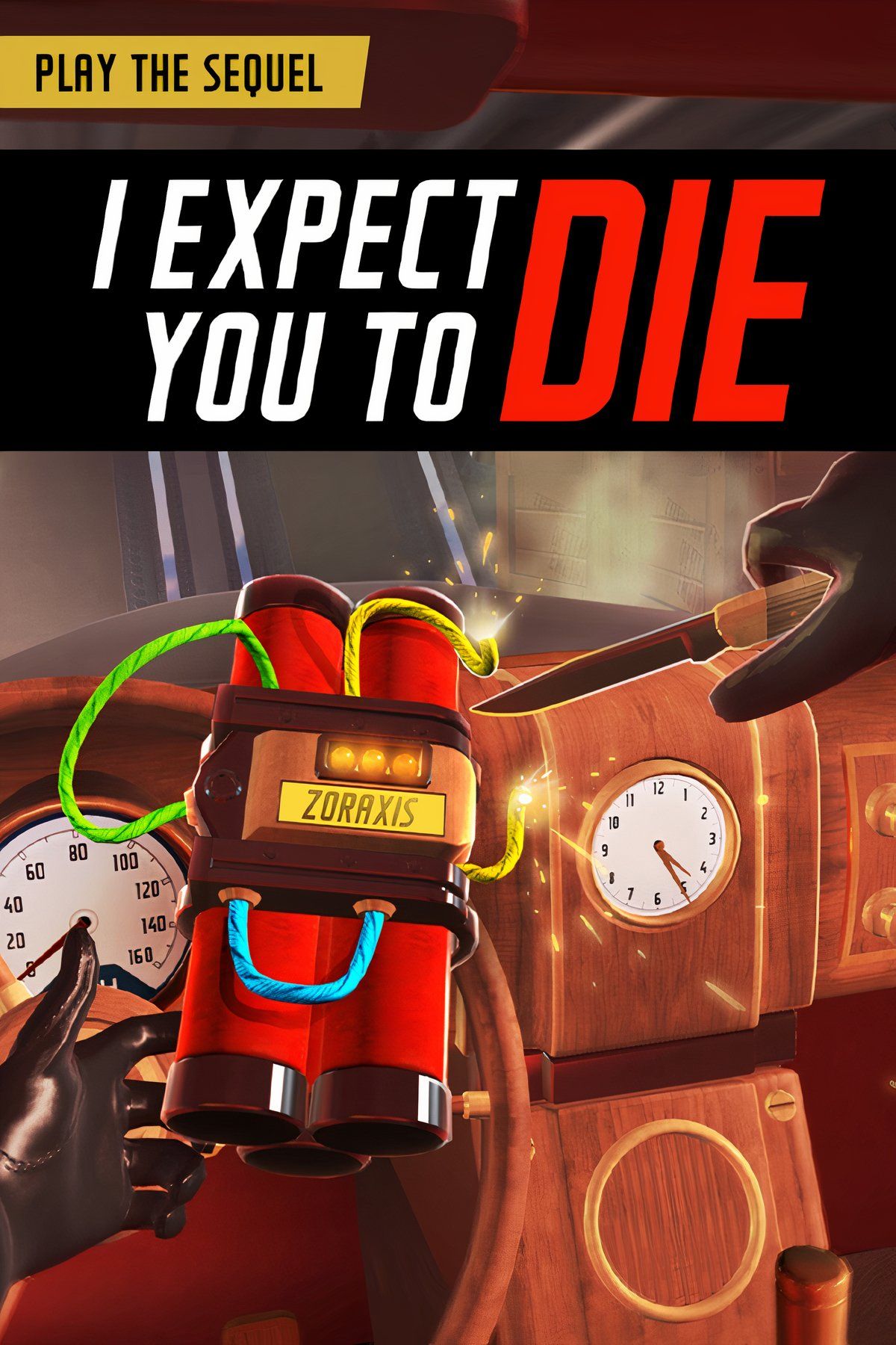 I Expect You To Die Tag Page Cover Art