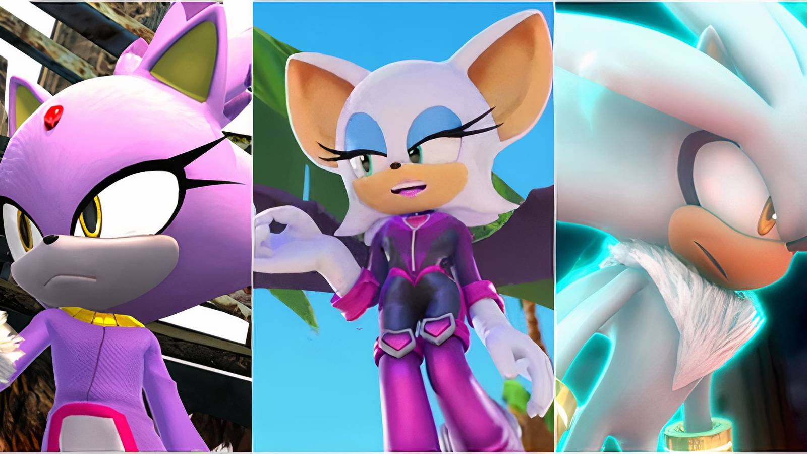 Blaze, Rouge, Silver