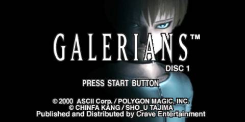 Galerians - title screen