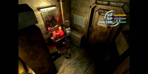 Galerians - body in sink