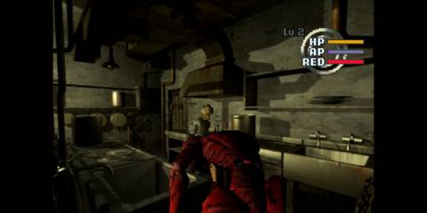 Galerians - monster in kitchen