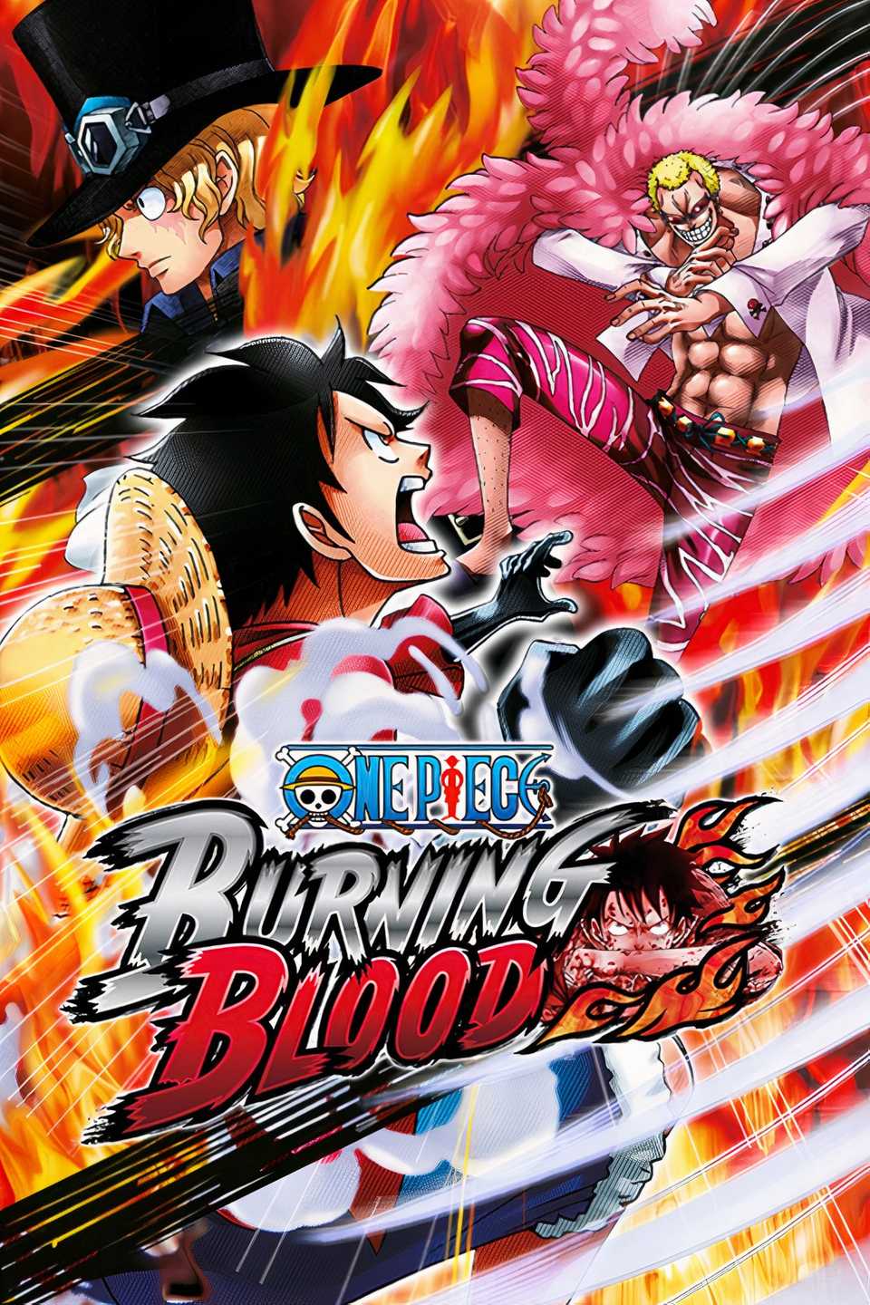 One Piece: Burning Blood Tag Page Cover Art
