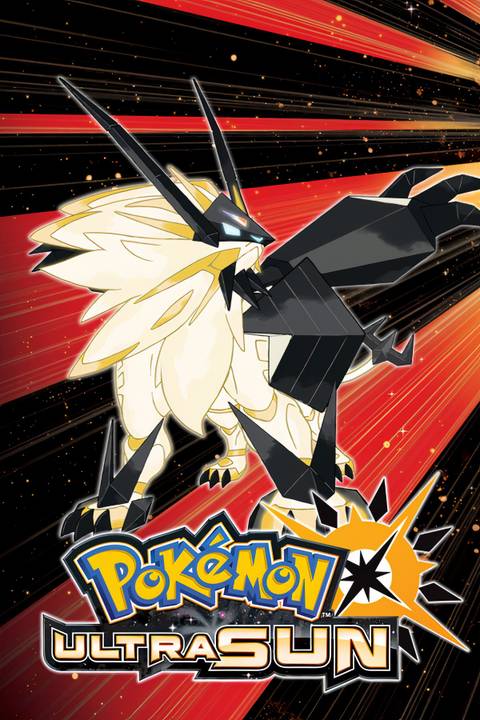 Pokemon Ultra Sun Tag Page Cover Art