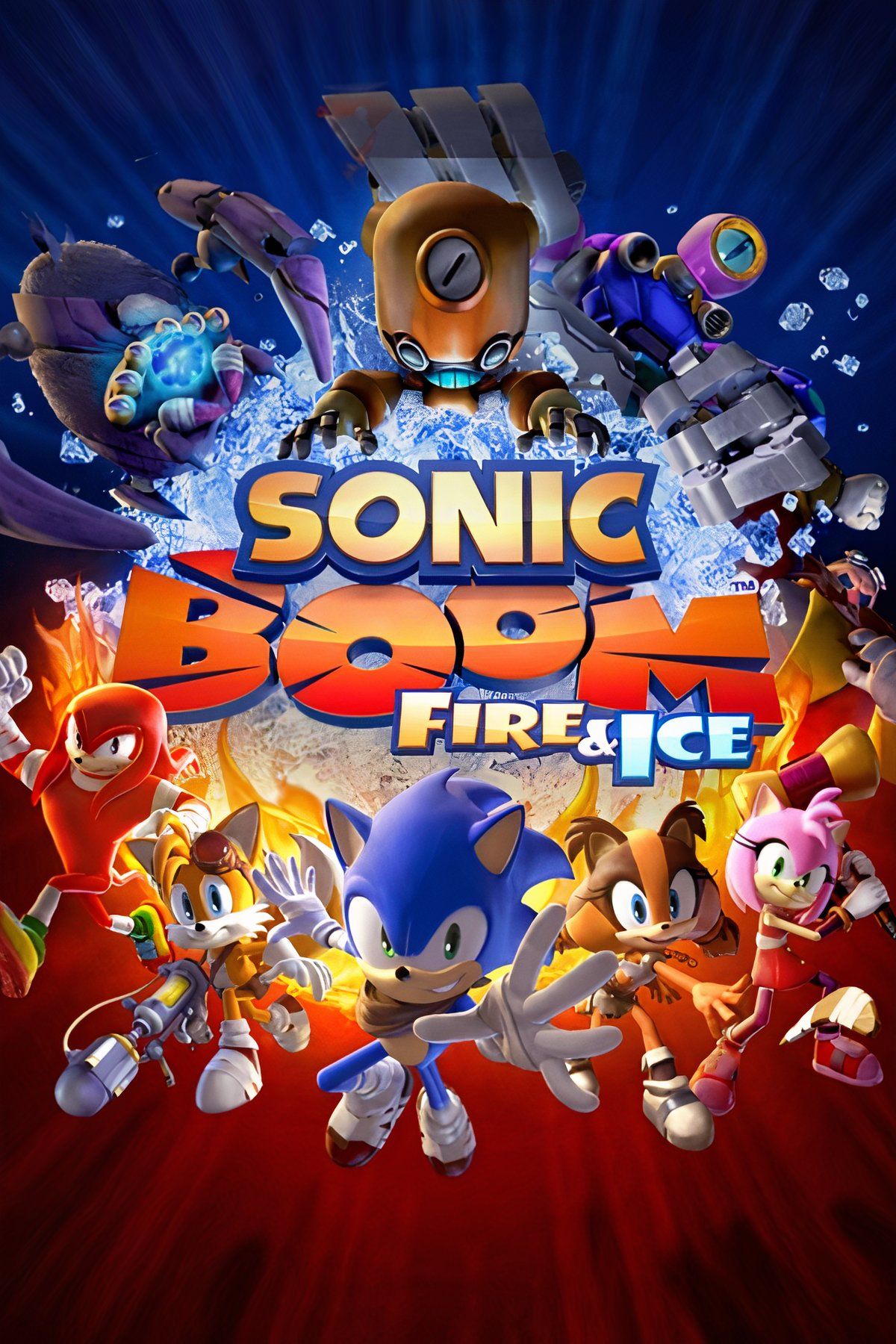 Sonic Boom: Fire & Ice Tag Page Cover Art