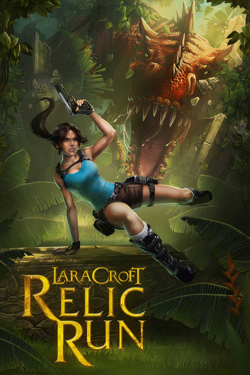 Lara Croft: Relic Run Tag Page Cover Art