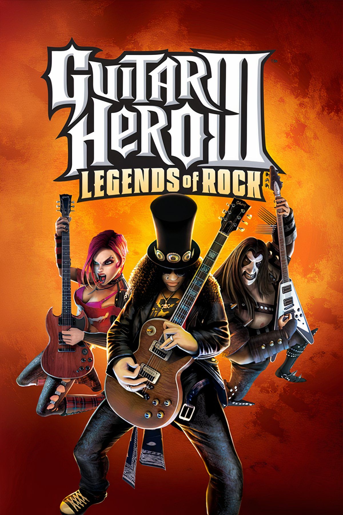 Guitar Hero III: Legends of Rock Tag Page Cover Art