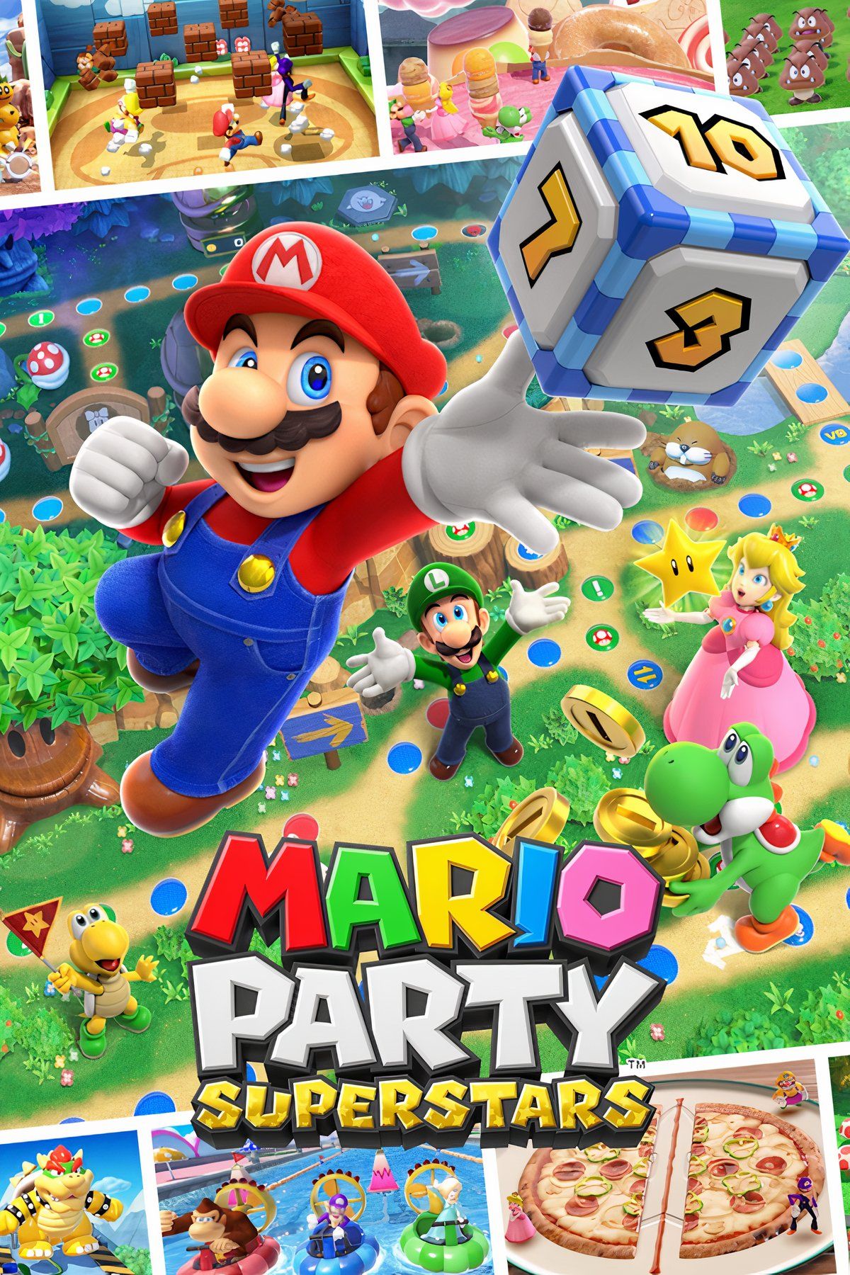 Mario Party Superstars Tag Page Cover Art