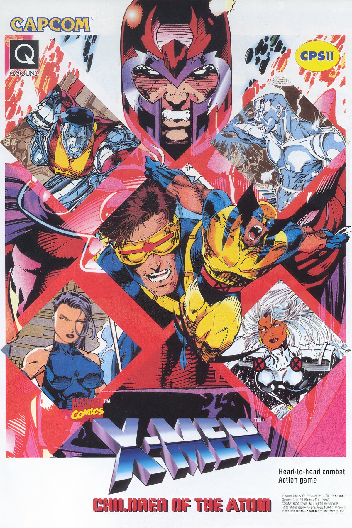 X-Men: Children of the Atom Tag Page Cover Art 