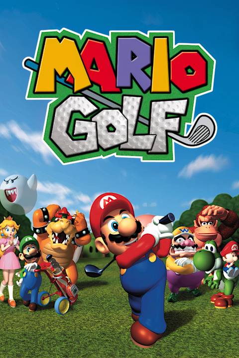 Mario Golf Tag Page Cover Art