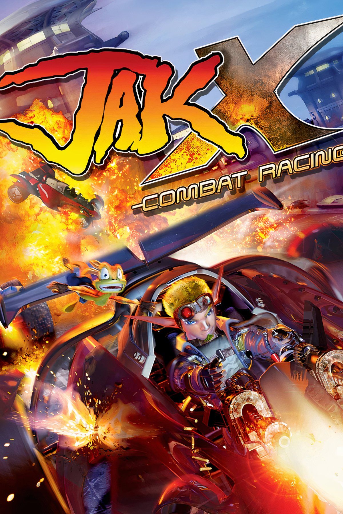 Jak X: Combat Racing Tag Page Cover Art