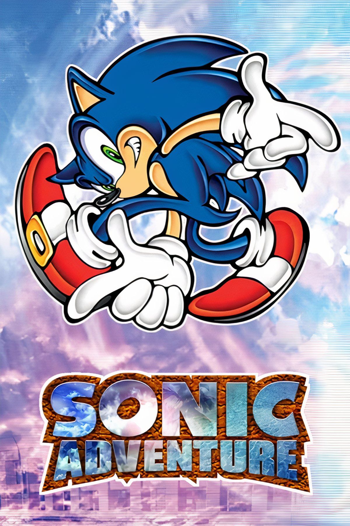 Sonic Adventure Tag Page Cover Art