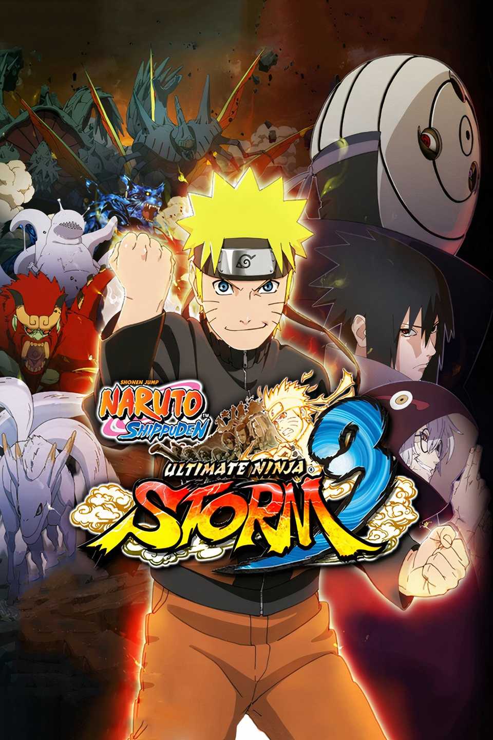 Naruto Shippuden: Ultimate Ninja Storm 3 Tag Page Cover Art