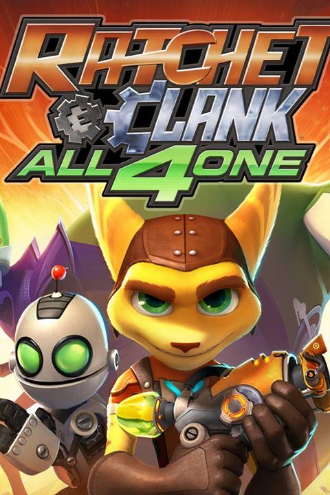 Ratchet and Clank: All 4 One Tag Page Cover Art