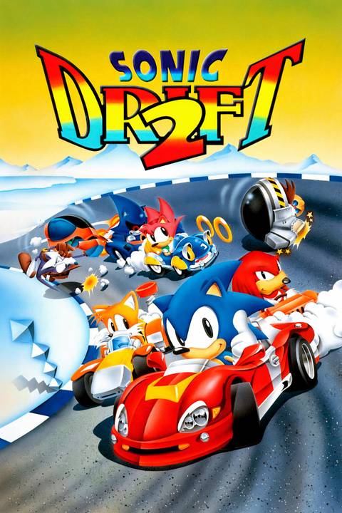 Sonic Drift 2 Tag Page Cover Art