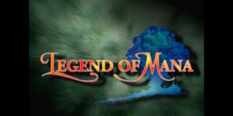 Legend of Mana - title screen