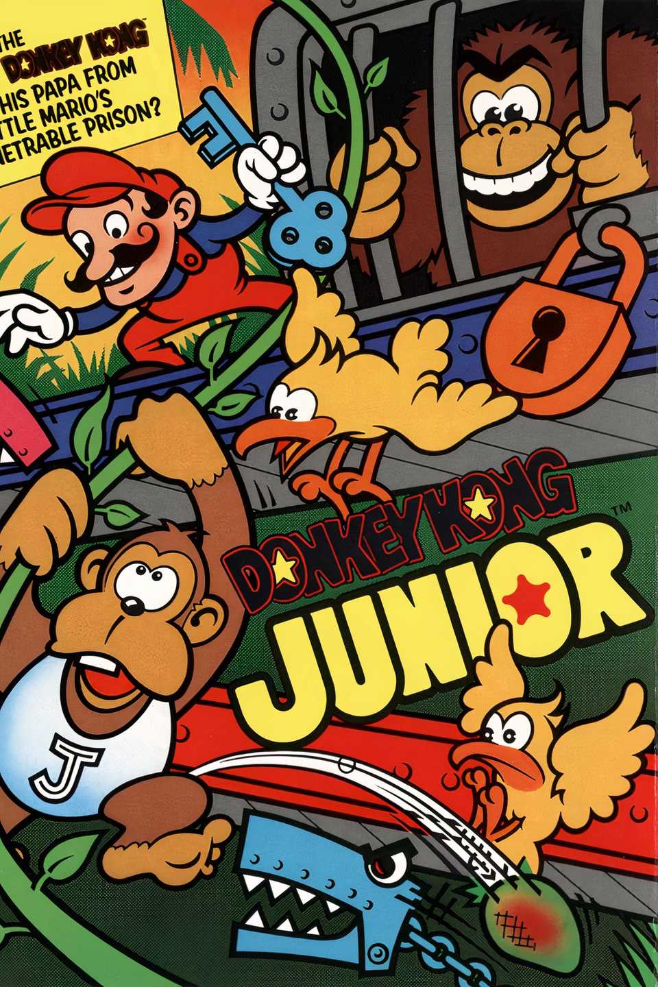 Donkey Kong Jr. Tag Page Cover Art