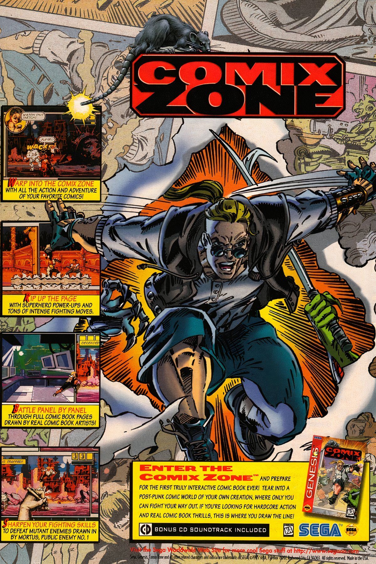 Comix Zone Tag Page Cover Art