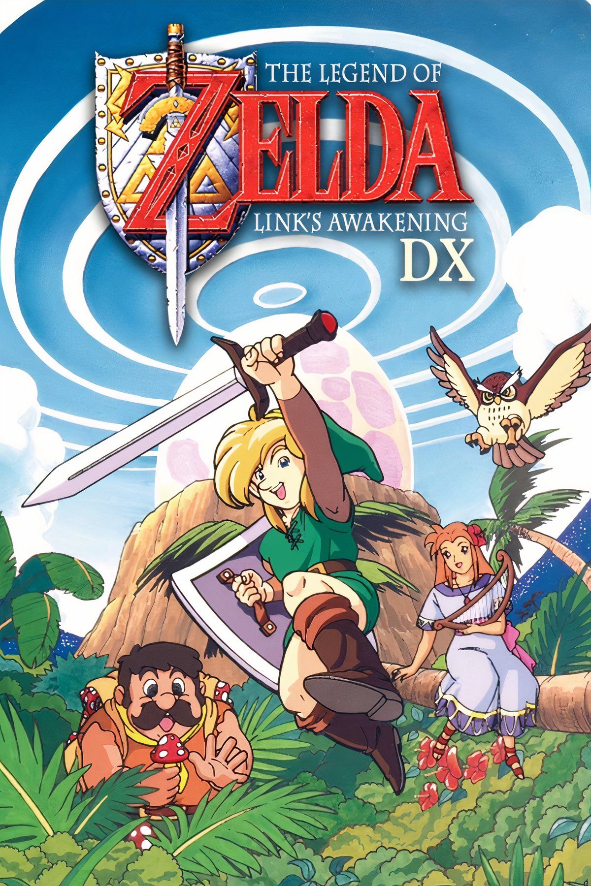 The Legend of Zelda: Link's Awakening DX Tag Page Cover Art