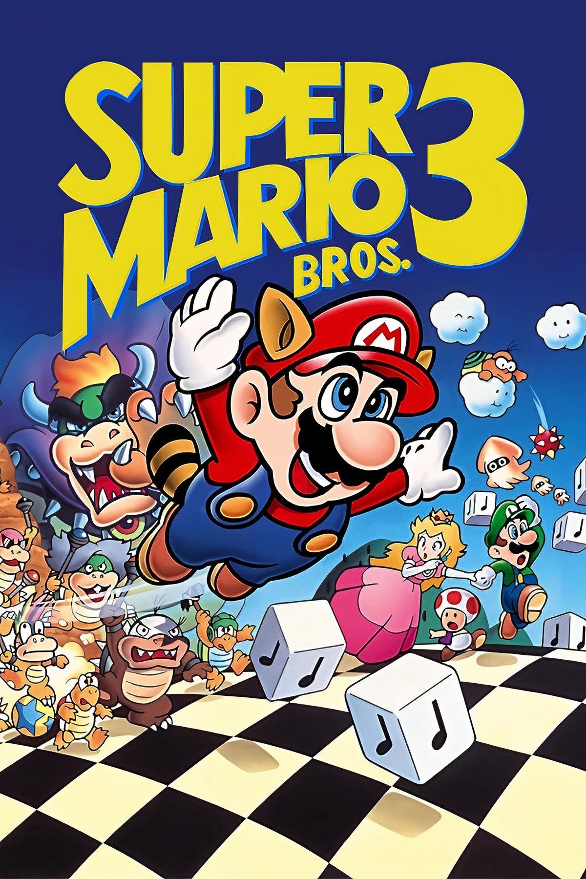 Super Mario Bros. 3 Tag Page Cover Art