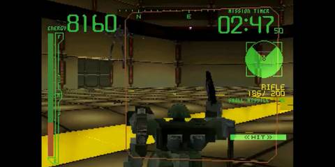 Armored Core PS1 - combat