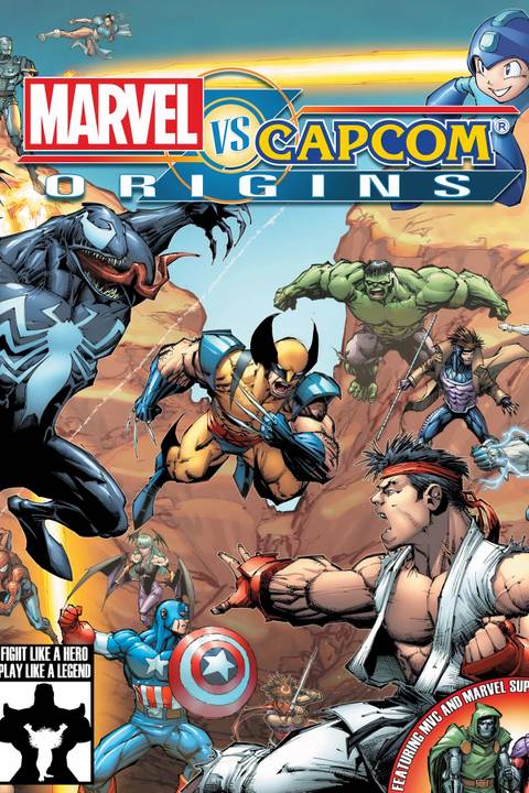 Marvel vs Capcom Origins Tag Page Cover Art
